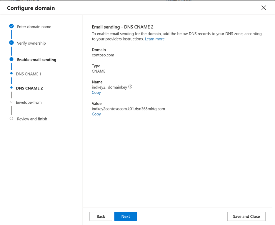 Configure domain configure domain